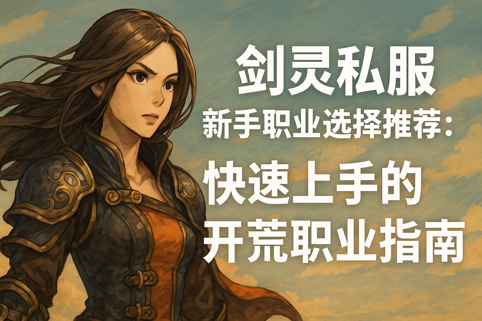 剑灵私服新手职业选择推荐：快速上手的开荒职业指南