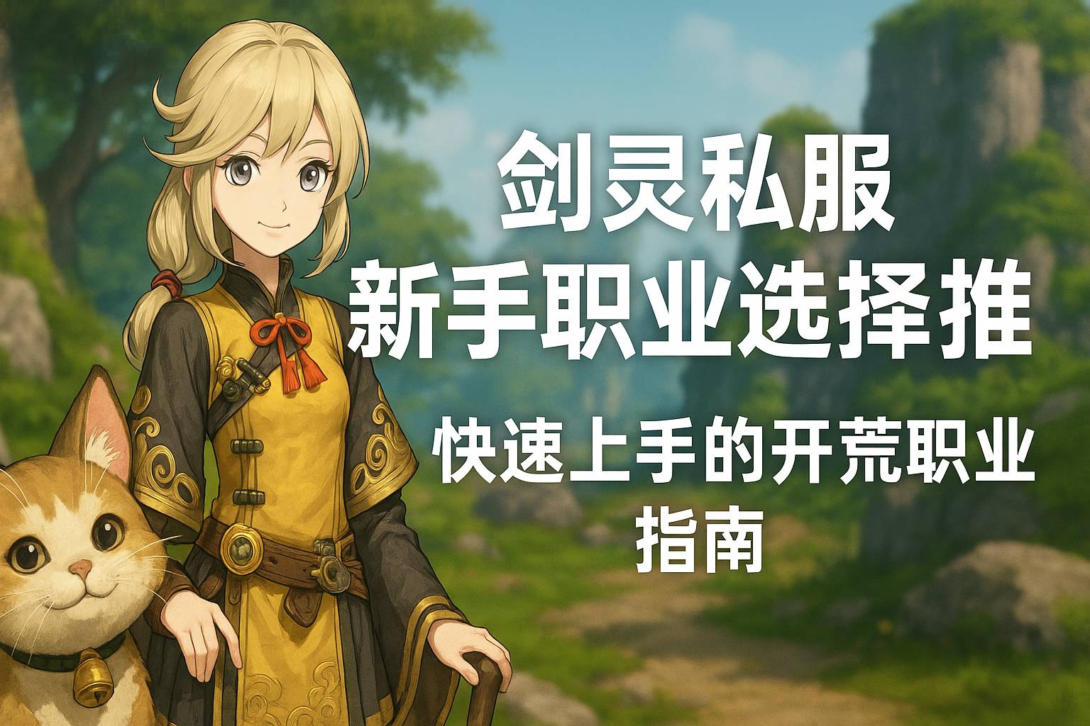剑灵私服新手职业推荐：快速上手高容错的最佳开荒指南