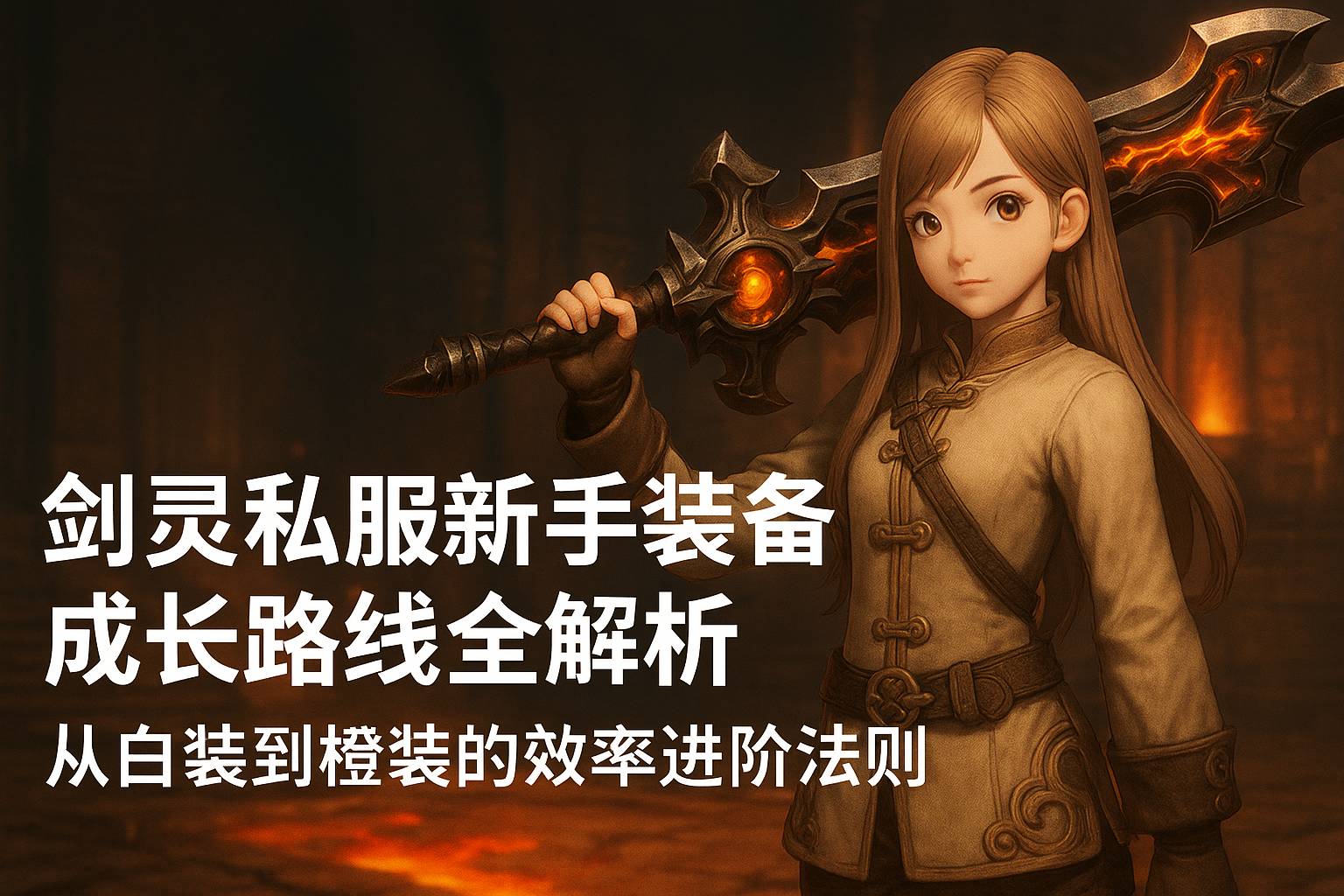 剑灵私服新手装备成长路线全解析：从白装到橙装的效率进阶法则