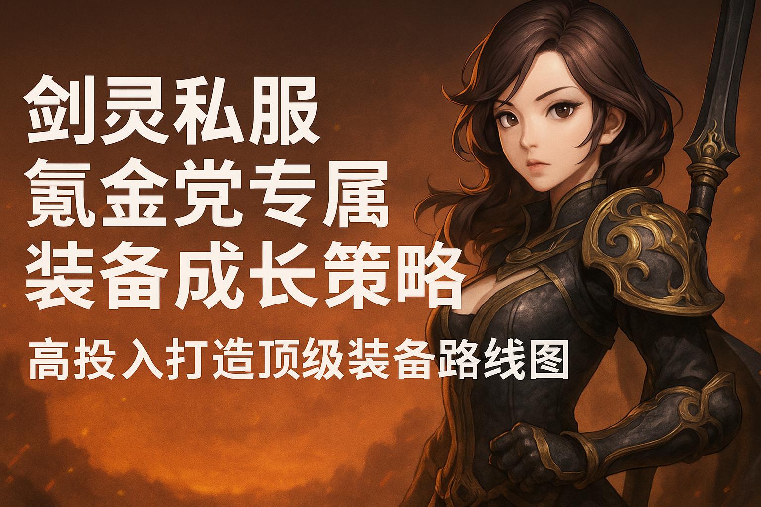 剑灵私服氪金党专属装备成长策略：高投入打造顶级装备路线图