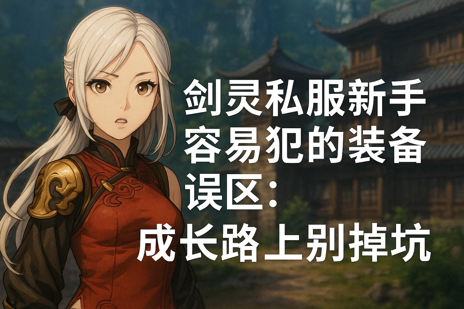剑灵私服新手容易犯的装备误区：成长路上别掉坑