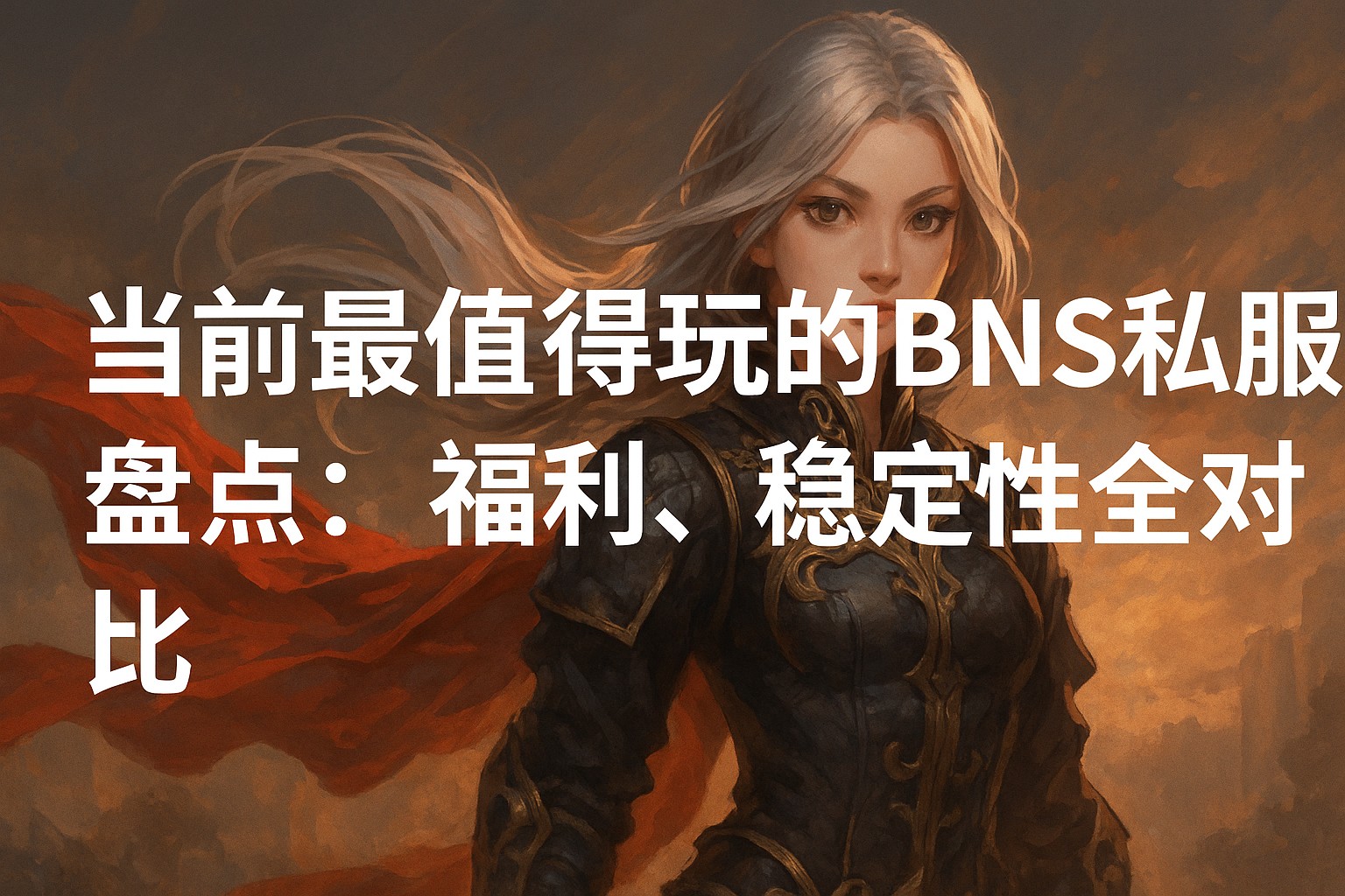 当前最值得玩的BNS私服盘点：福利与稳定性全面对比