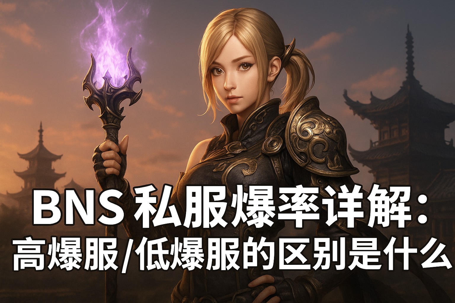 BNS私服爆率详解：高爆服/低爆服的区别是什么？