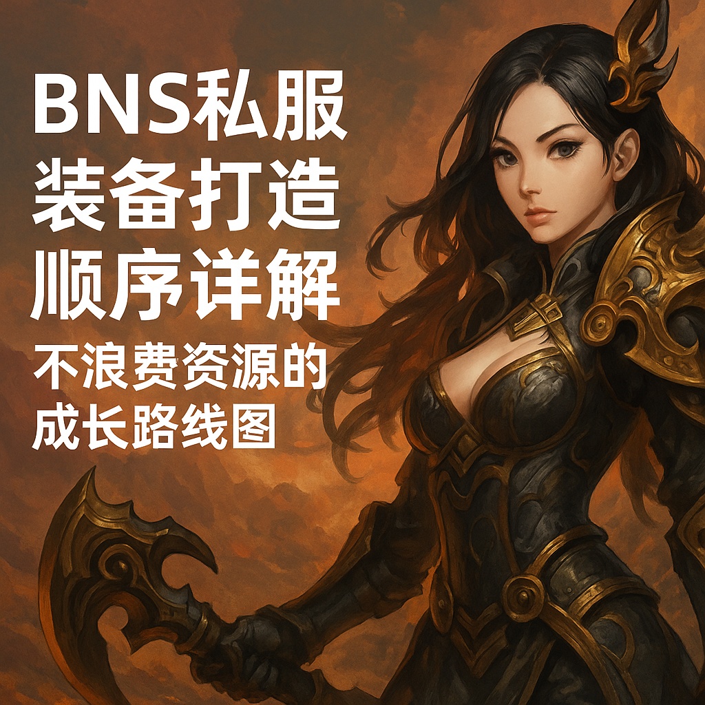 BNS私服装备打造顺序详解：不浪费资源的成长路线图