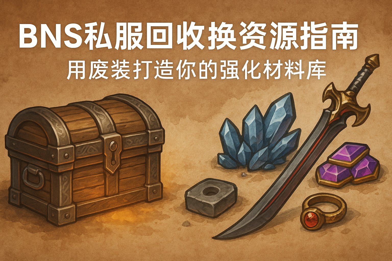 BNS私服回收换资源指南：用废装打造你的强化材料库